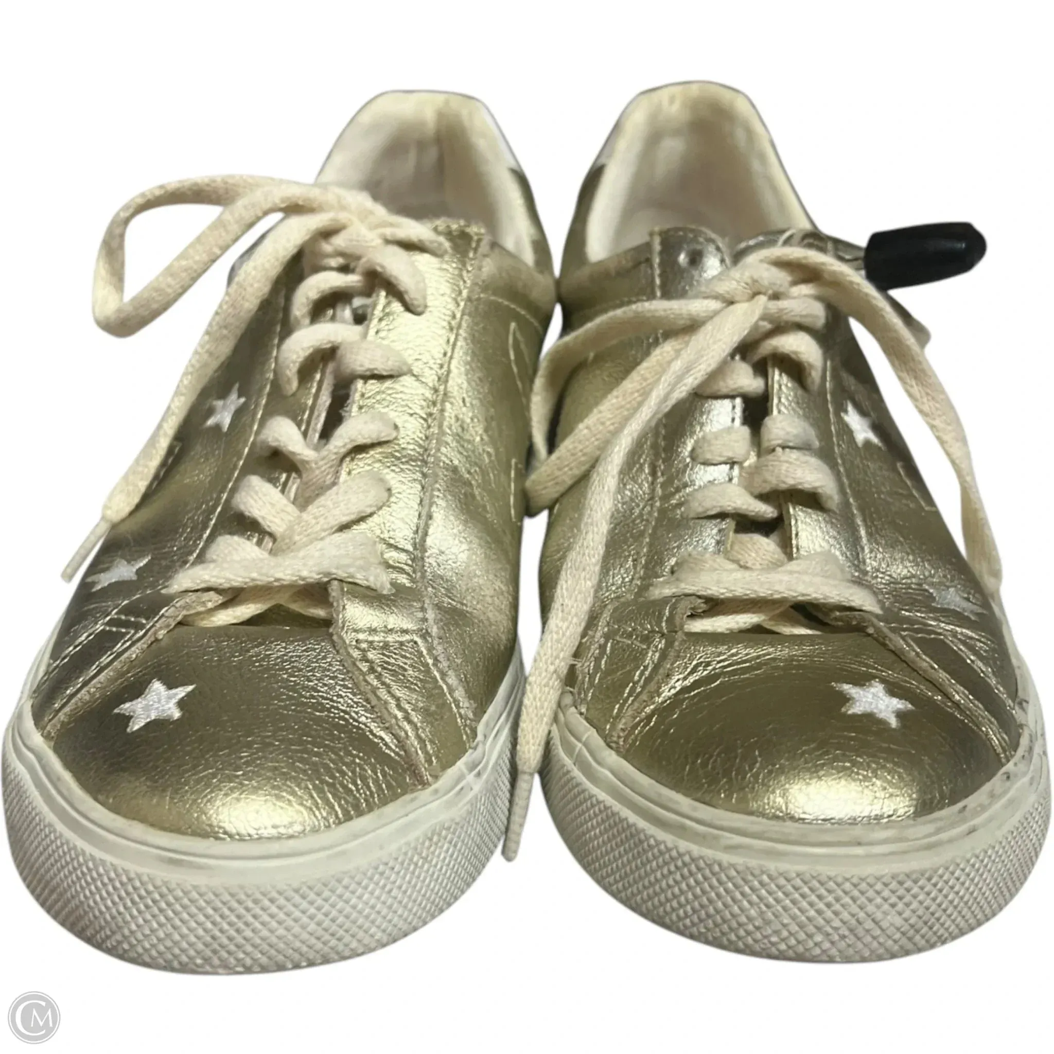 Shoes Sneakers By Cma In Gold, Size: 7