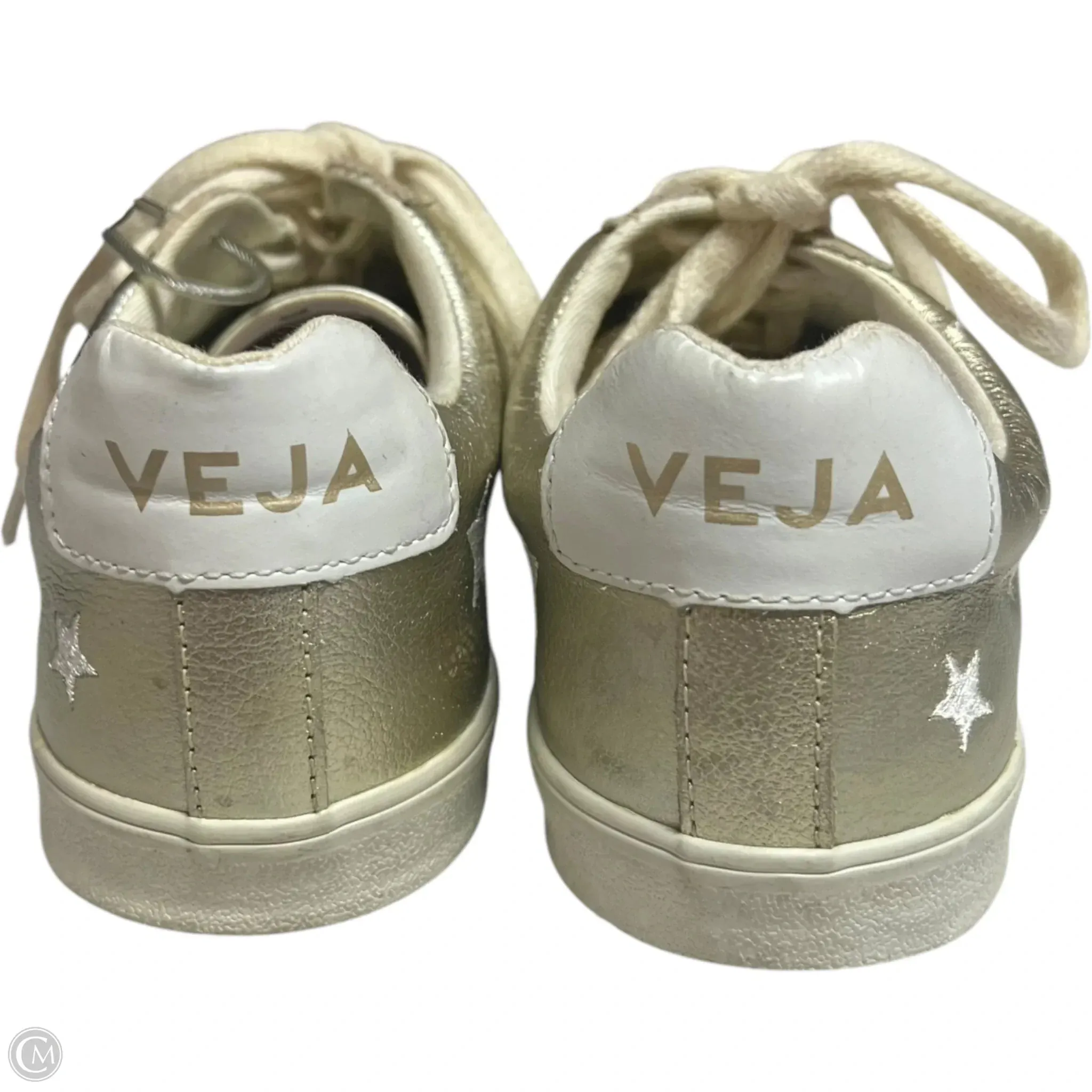 Shoes Sneakers By Cma In Gold, Size: 7