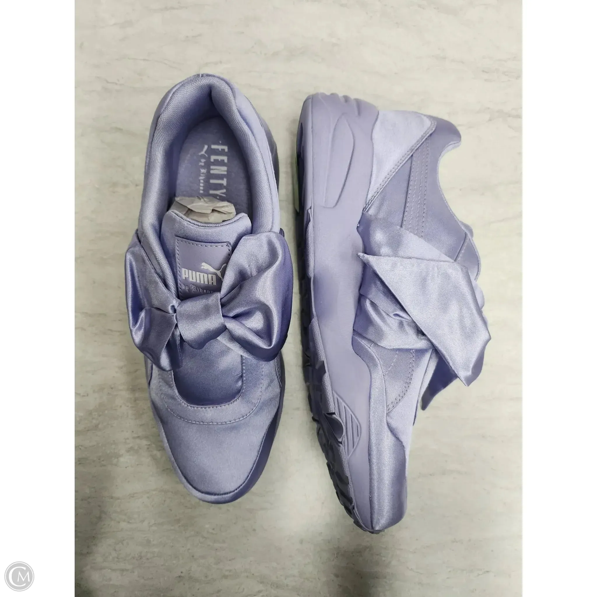 Shoes Sneakers By Puma In Purple, Size: 10
