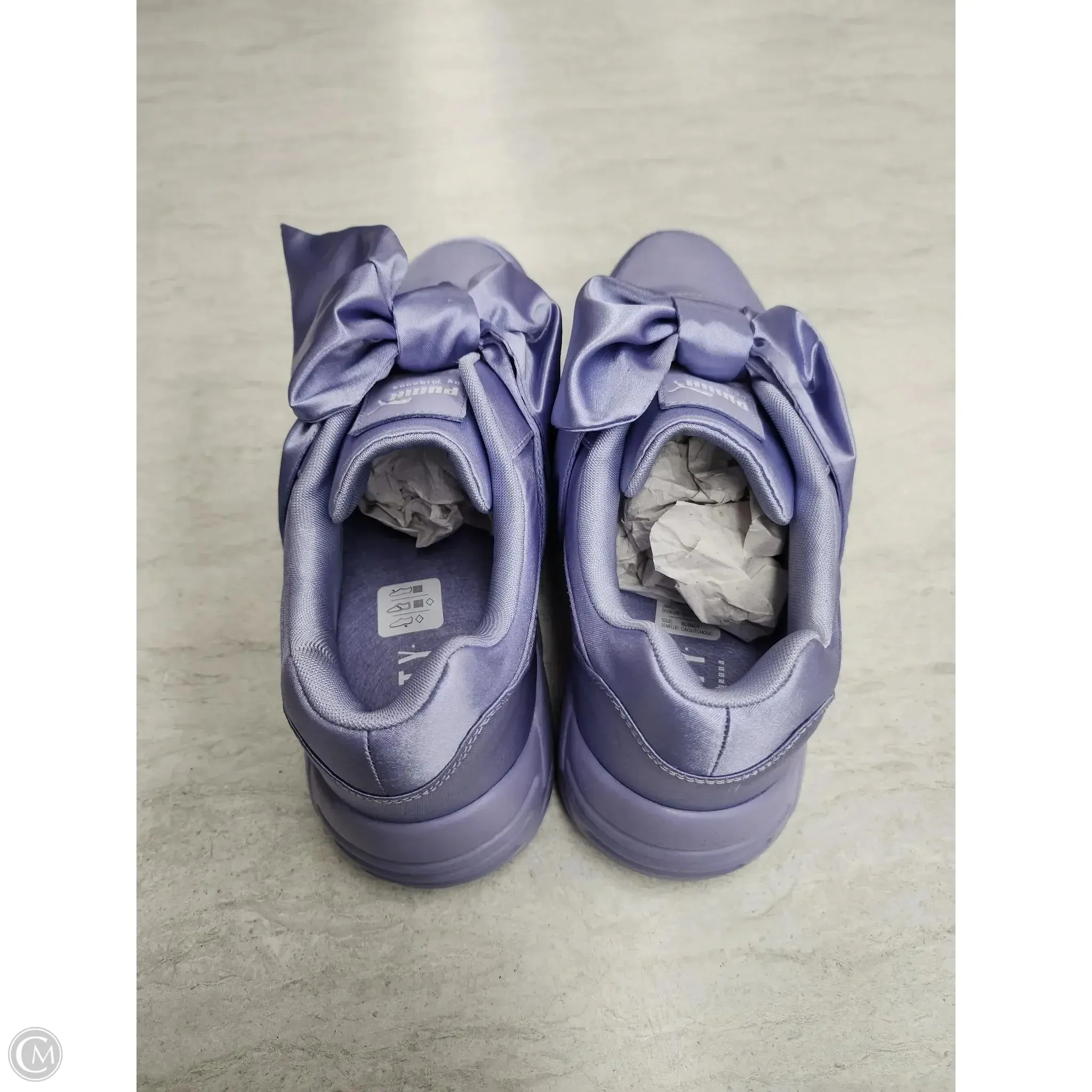 Shoes Sneakers By Puma In Purple, Size: 10