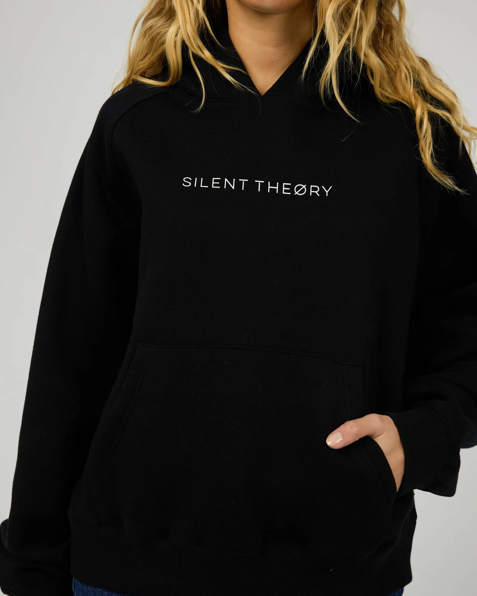 Silent Theory Logo Hoodie Black