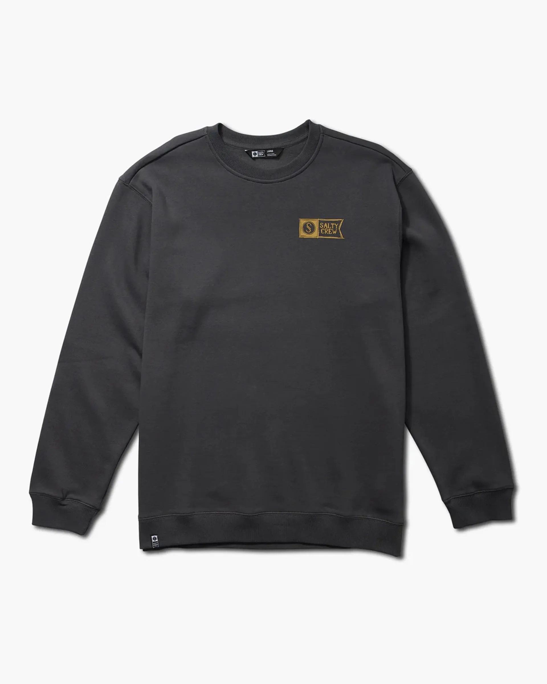 Sketchy Alpha Crew Fleece - Charcoal