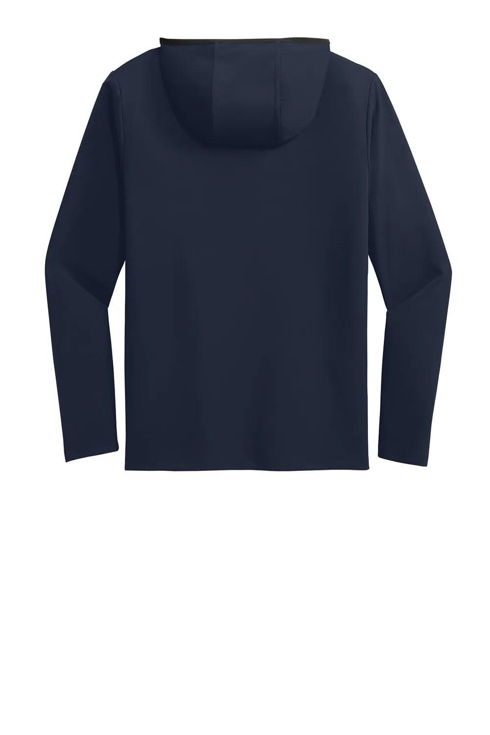 Sport-Tek Mens Circuit Full Zip Hooded Sweatshirt Hoodie w/ Pockets - True Navy Blue