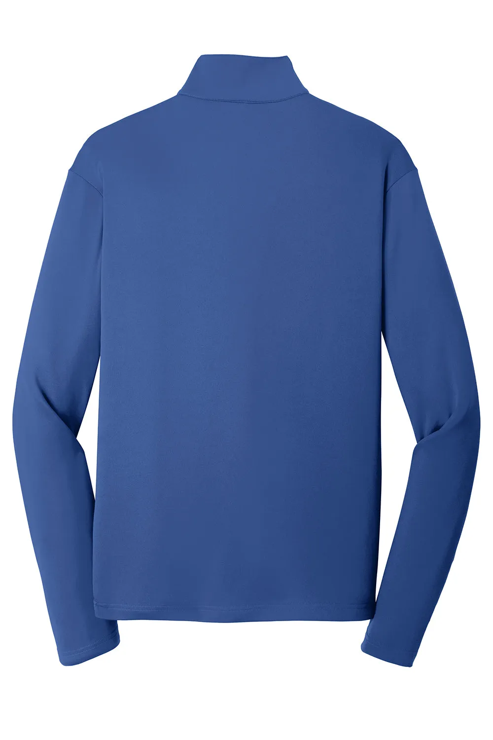 Sport-Tek Mens Competitor Moisture Wicking 1/4 Zip Sweatshirt - Royal Blue