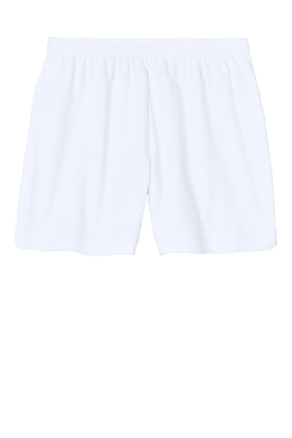 Sport-Tek Womens Club Moisture Wicking Shorts - White/White