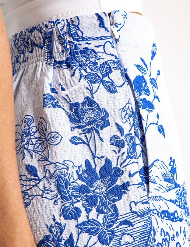 Sportswear Collection Jacquard Track Pants - White/Hyper Royal
