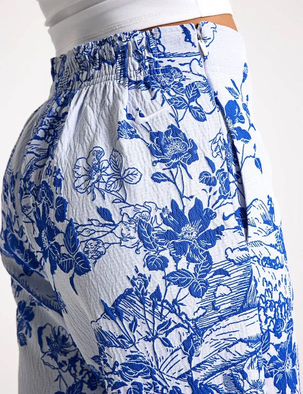 Sportswear Collection Jacquard Track Pants - White/Hyper Royal