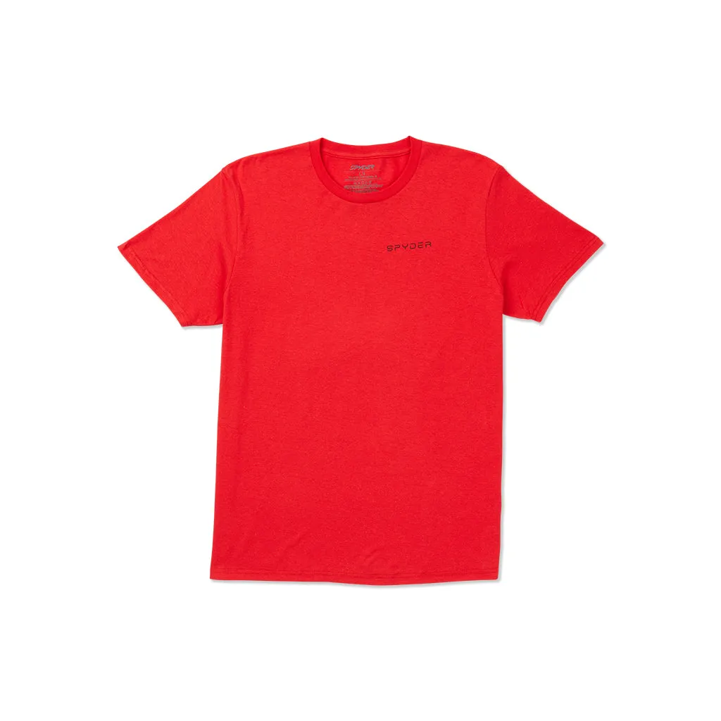 Spyder Gate Short Sleeve T-Shirt Red Spyder