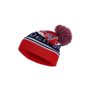 Spyder Icebox Pom Hat Red Spyder