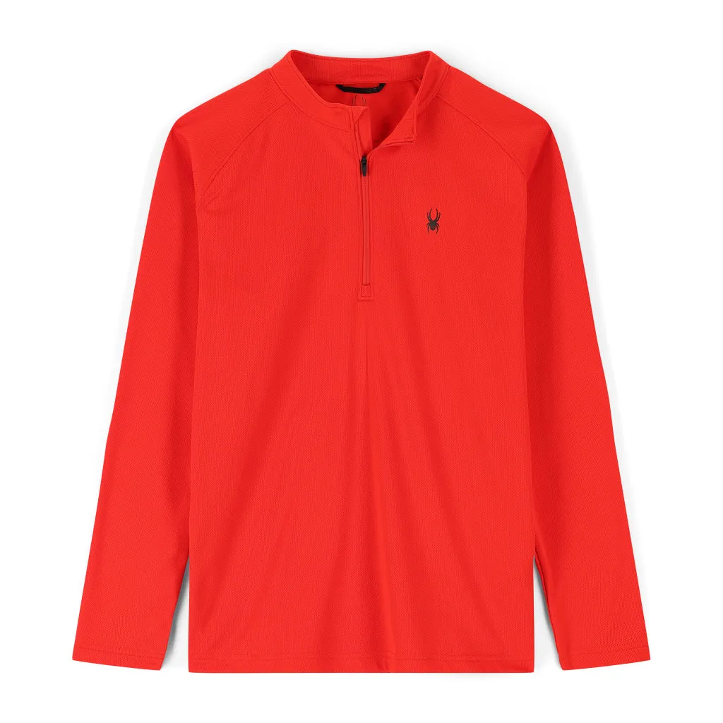 Spyder Tuner Half Zip T-Neck Red Spyder