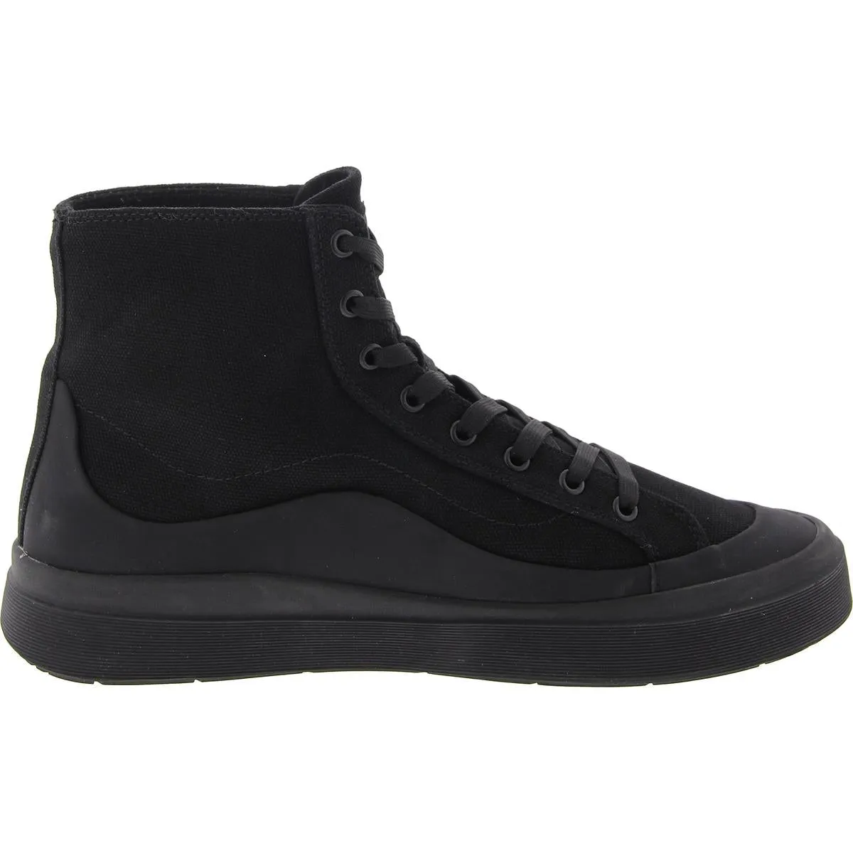 Stargazing Mens Canvas Activewear High-Top Sneakers