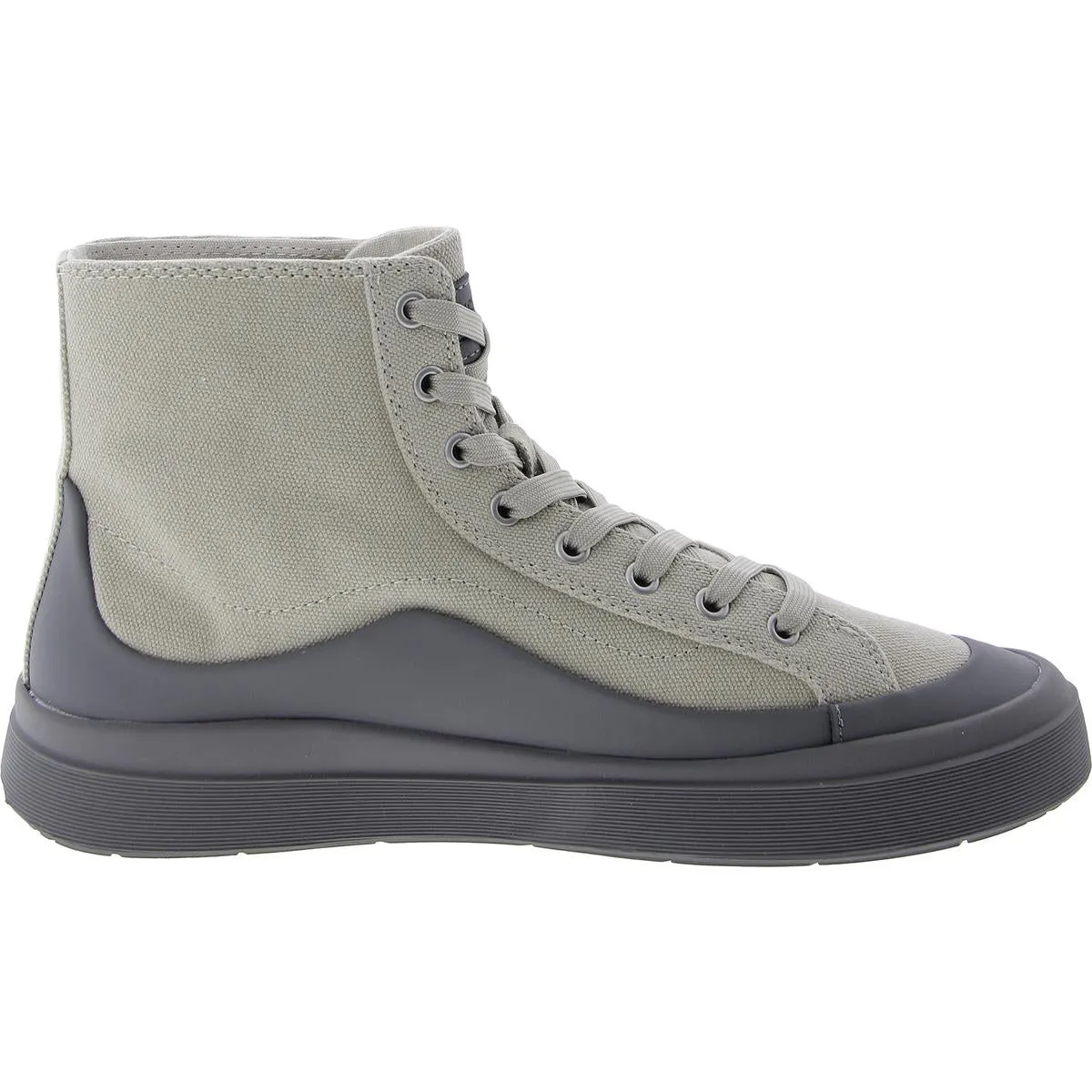 Stargazing Mens Canvas Activewear High-Top Sneakers