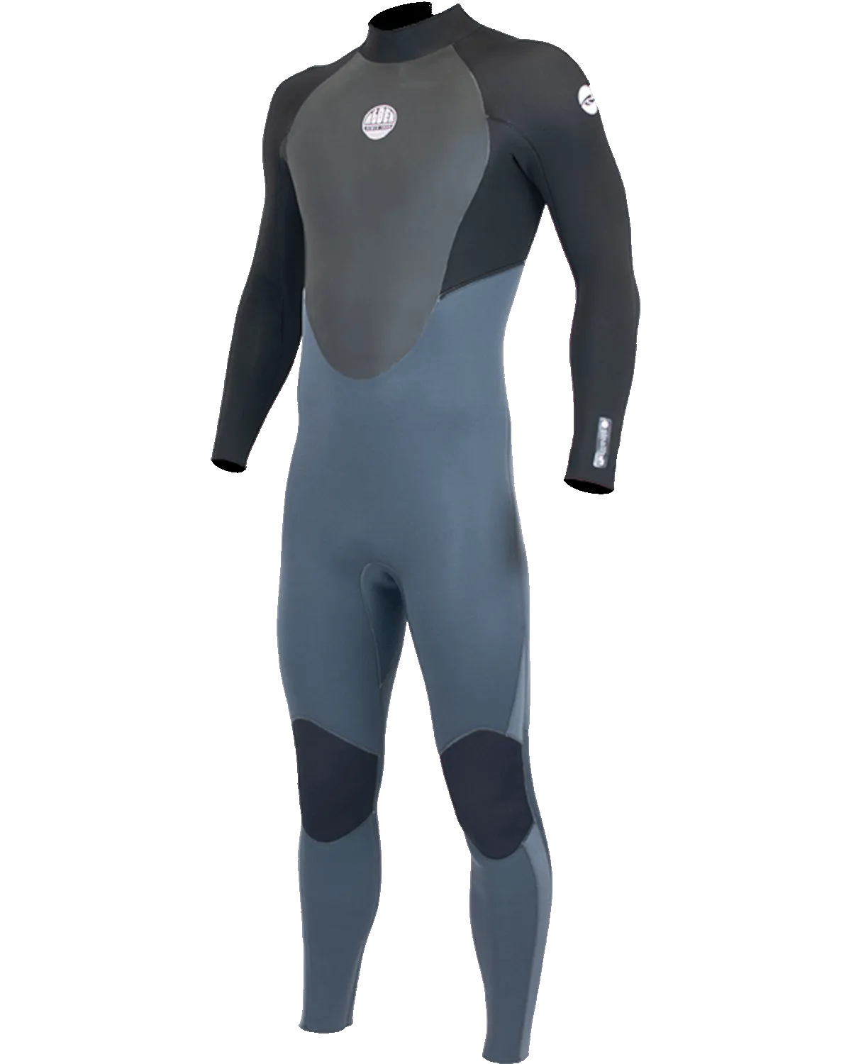 Stealth 3/2mm Back Zip Wetsuit in Graphite
