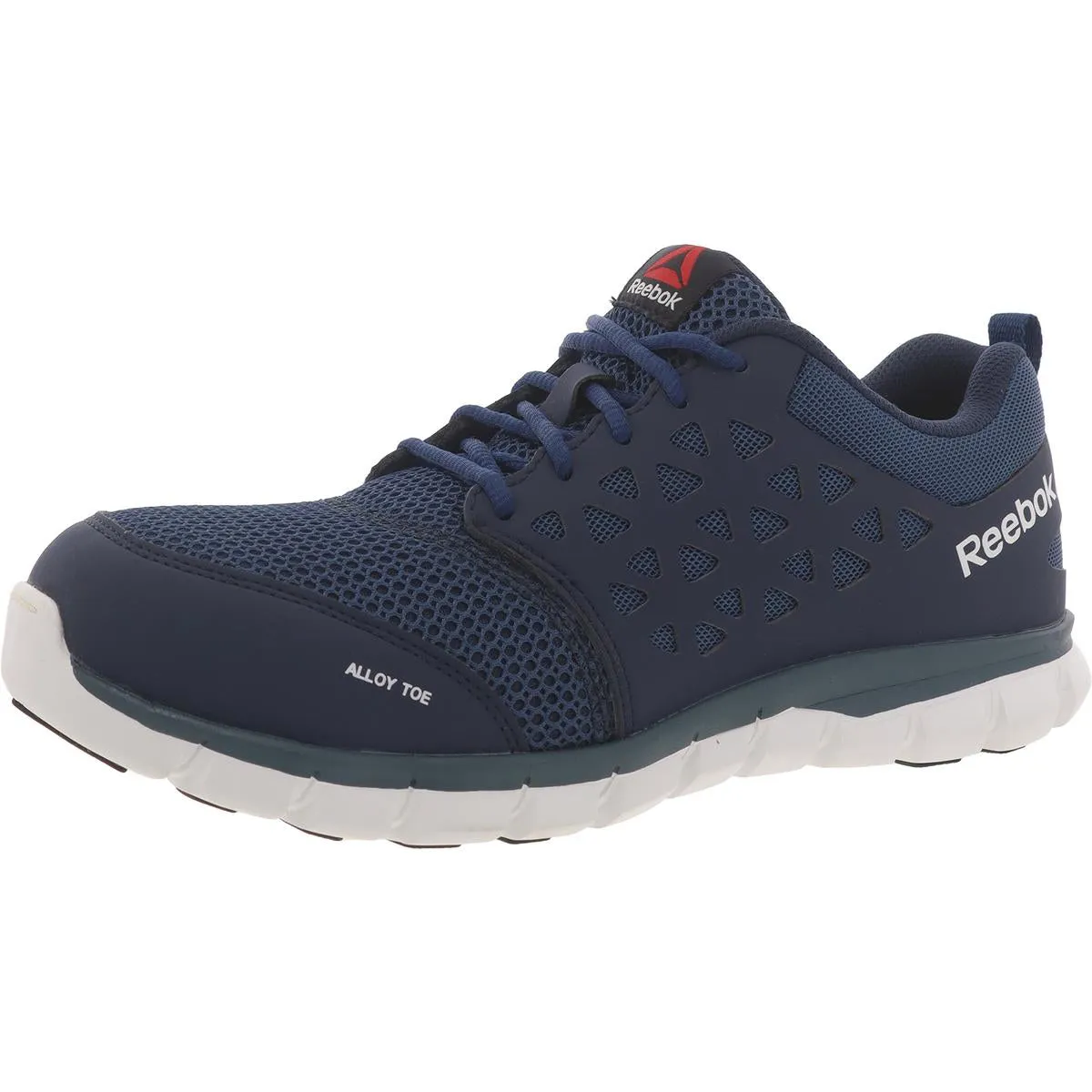 Sublite Mens Alloy Toe Slip Resistant Work & Safety Shoes