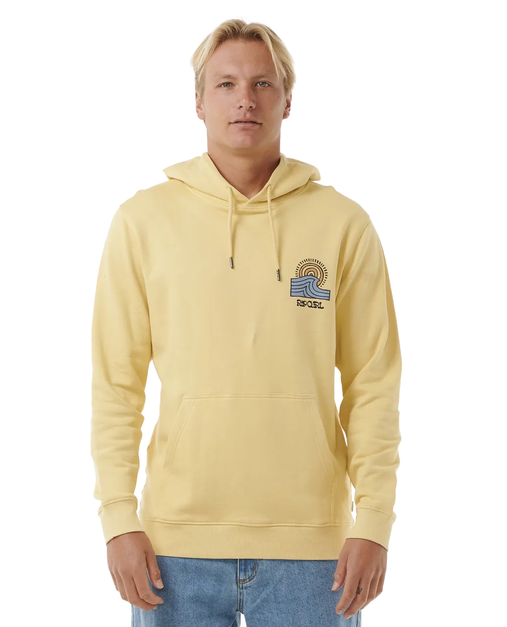 SWC Hays & Razed Hoodie in Straw