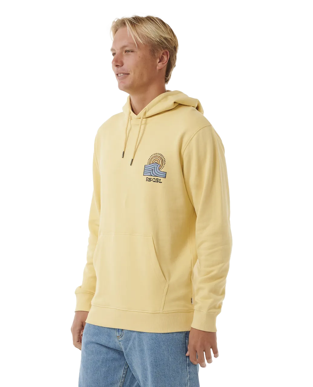 SWC Hays & Razed Hoodie in Straw