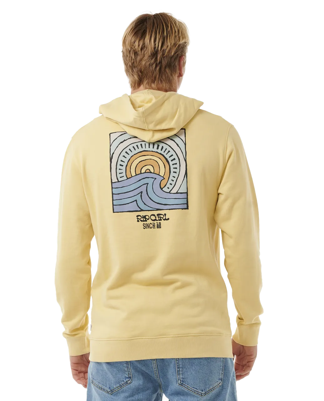 SWC Hays & Razed Hoodie in Straw