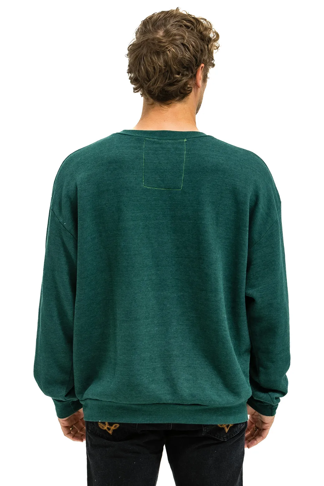 Sweatshirt Logo Crew Swrxlo Forest
