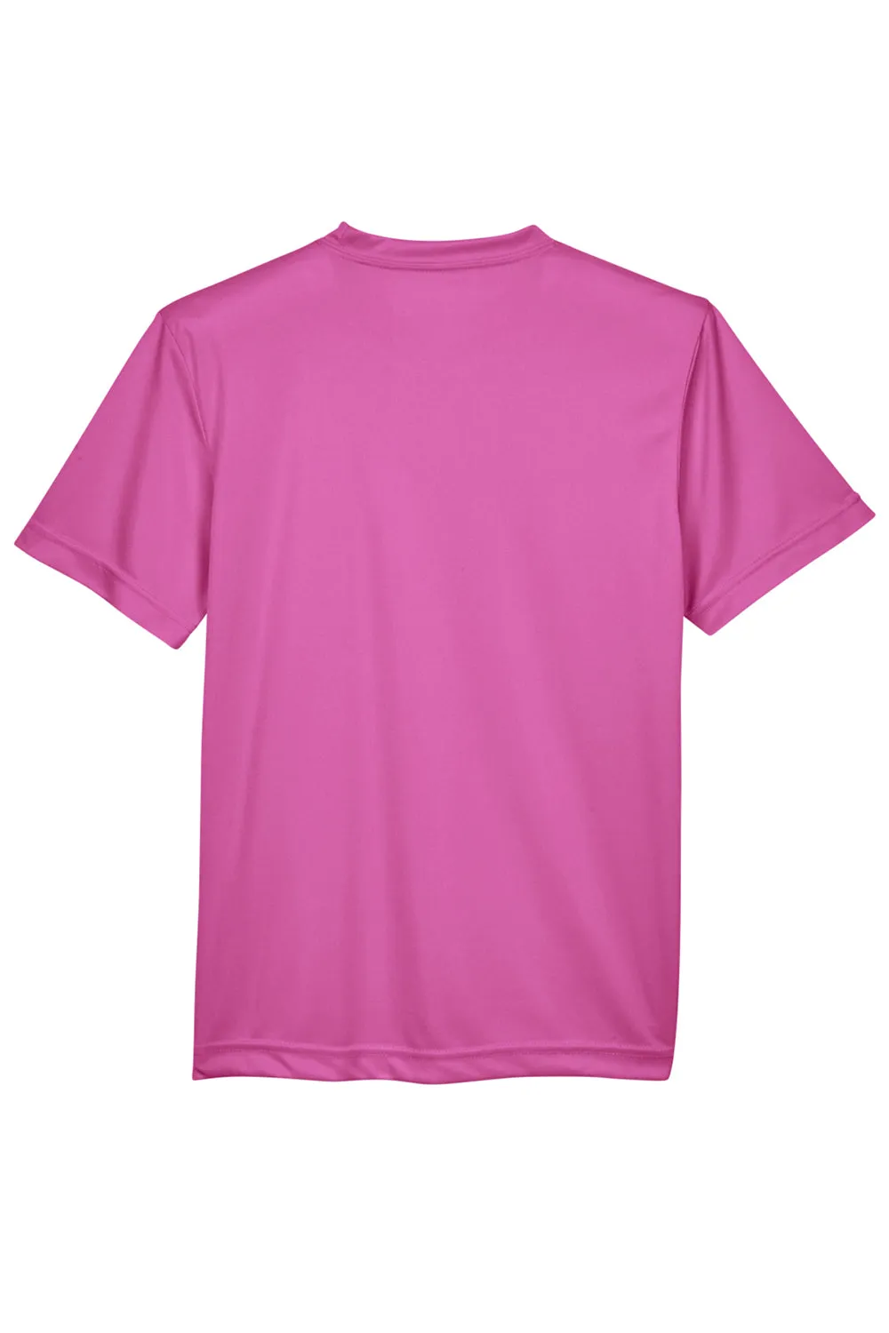 Team 365 Youth Zone Performance Moisture Wicking Short Sleeve Crewneck T-Shirt - Charity Pink