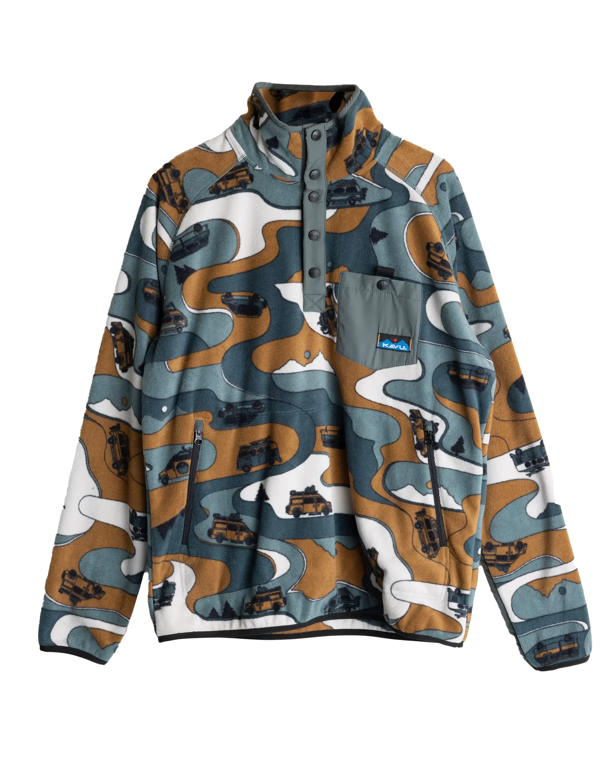 Teannaway Fleece Jacket in Dream Van Glen
