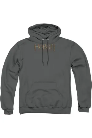 The Hobbit Distressed Logo Adult Pull Over Hoodie / Hooded Sweatshirt