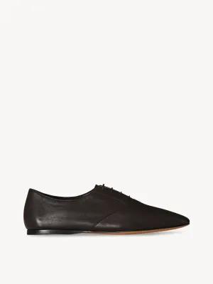 THE ROW - Women Awar Lace Up Flats Shoes_the-row-exclusiv