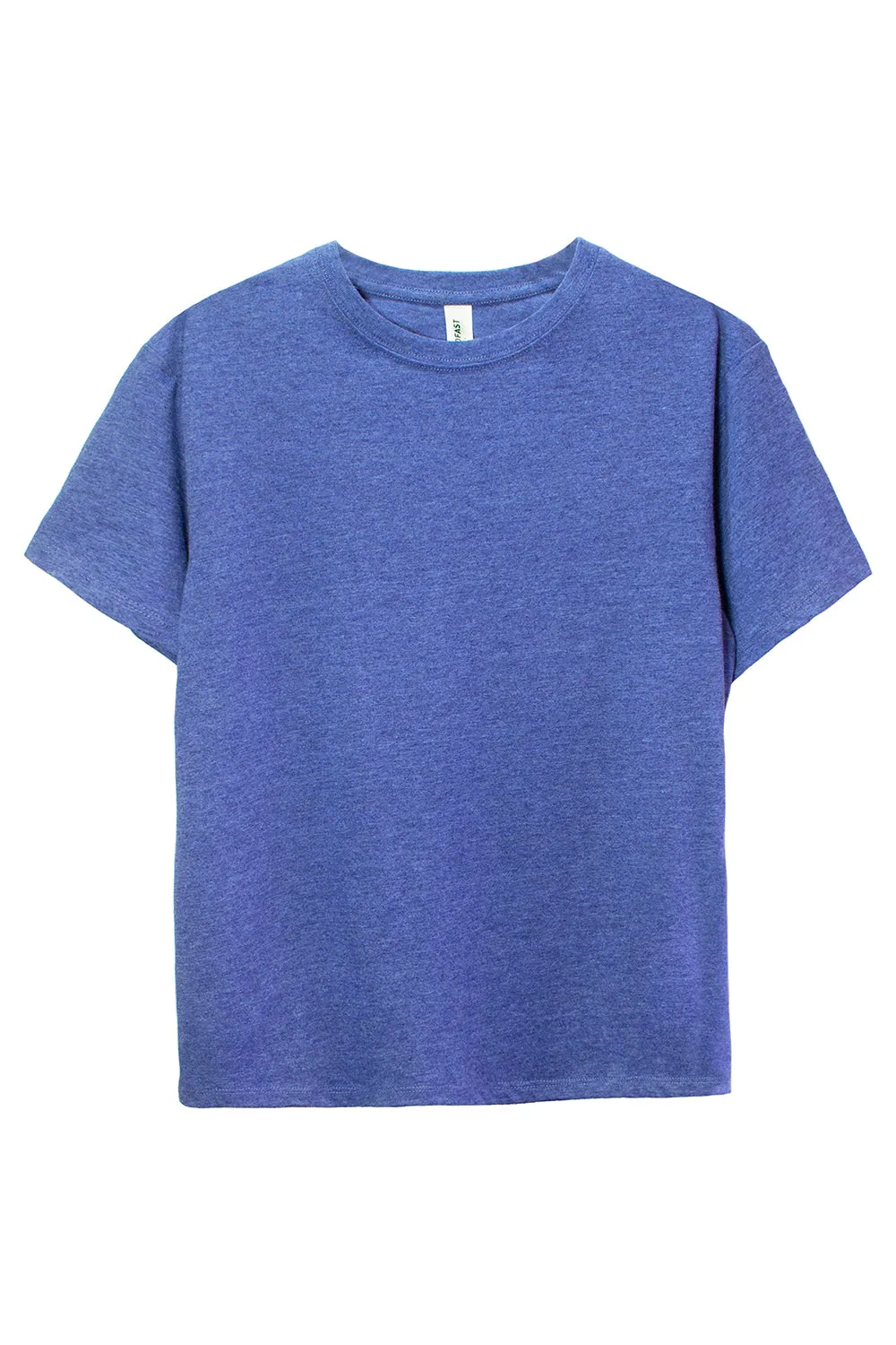 Threadfast Apparel Youth Ultimate Short Sleeve Crewneck T-Shirt - Heather Royal Blue