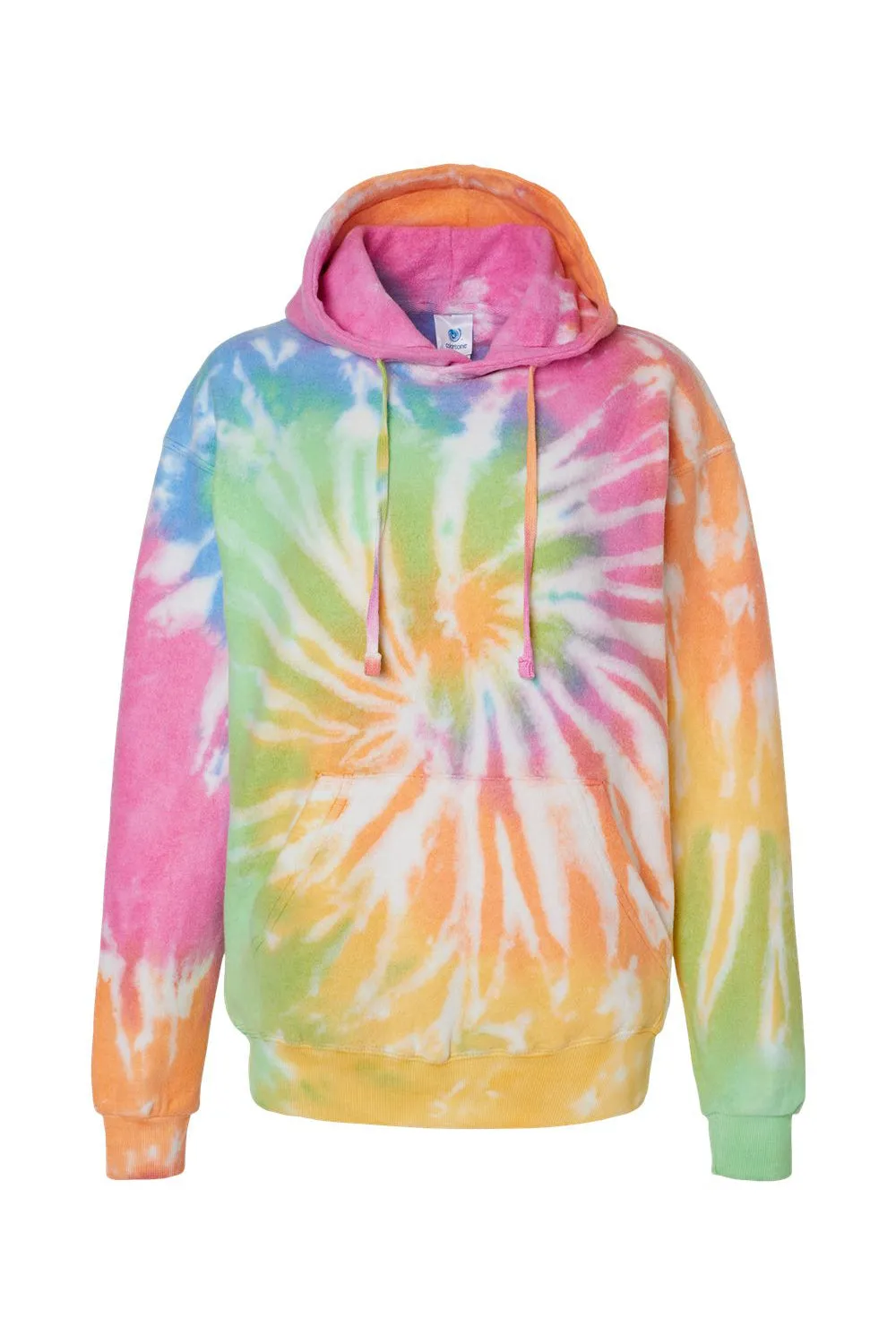 Tie-Dye Mens Cloud Hooded Sweatshirt Hoodie w/ Pouch Pocket - Eternity