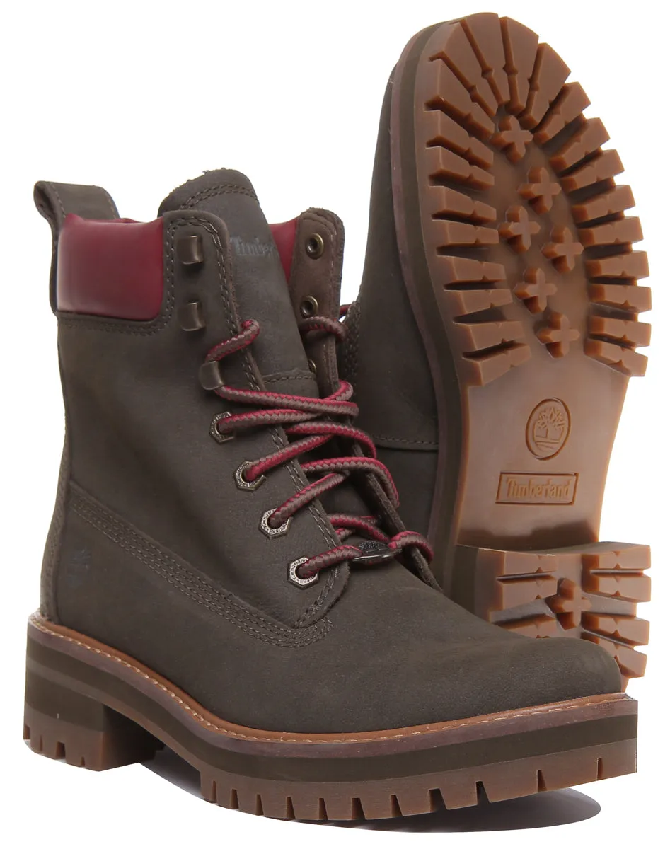 Timberland A2Dtd Courmayeur Valley Boots In Olive For Women Shoes Timberland