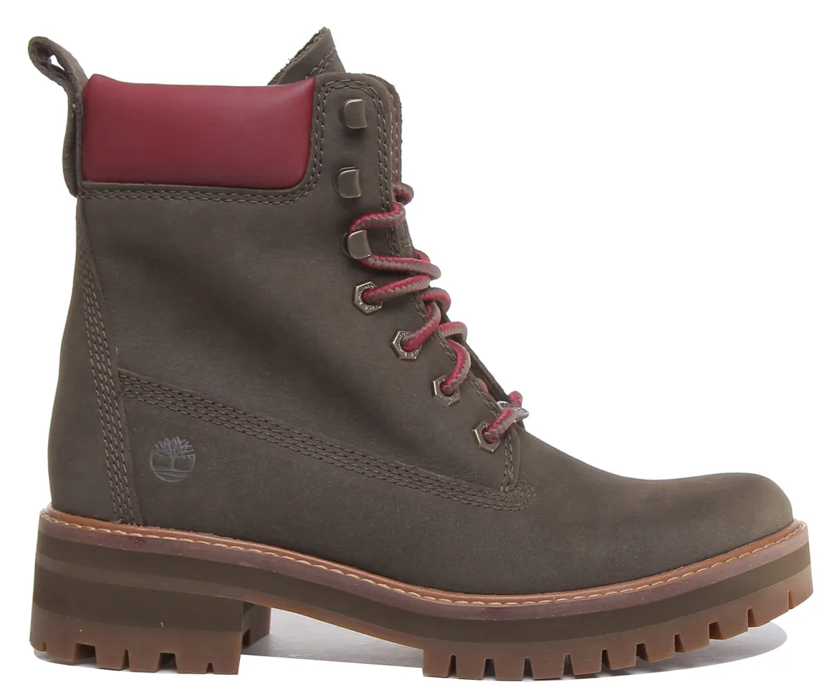 Timberland A2Dtd Courmayeur Valley Boots In Olive For Women Shoes Timberland