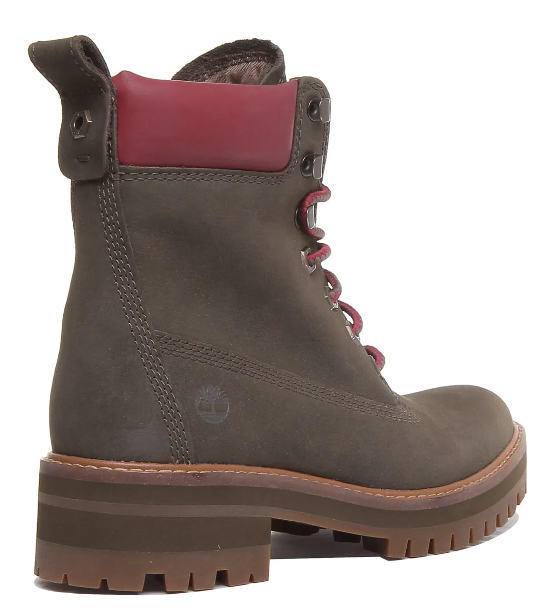 Timberland A2Dtd Courmayeur Valley Boots In Olive For Women Shoes Timberland