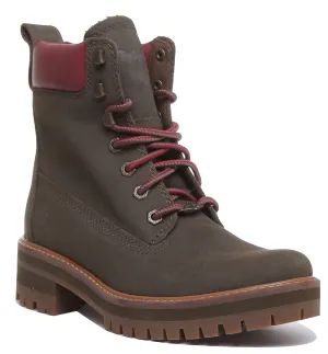 Timberland A2Dtd Courmayeur Valley Boots In Olive For Women Shoes Timberland