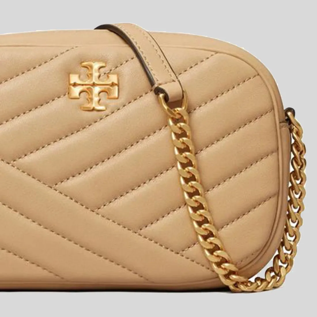 Tory Burch Bags TORY BURCH Kira Chevron Camera Bag Desert Dune 152353
