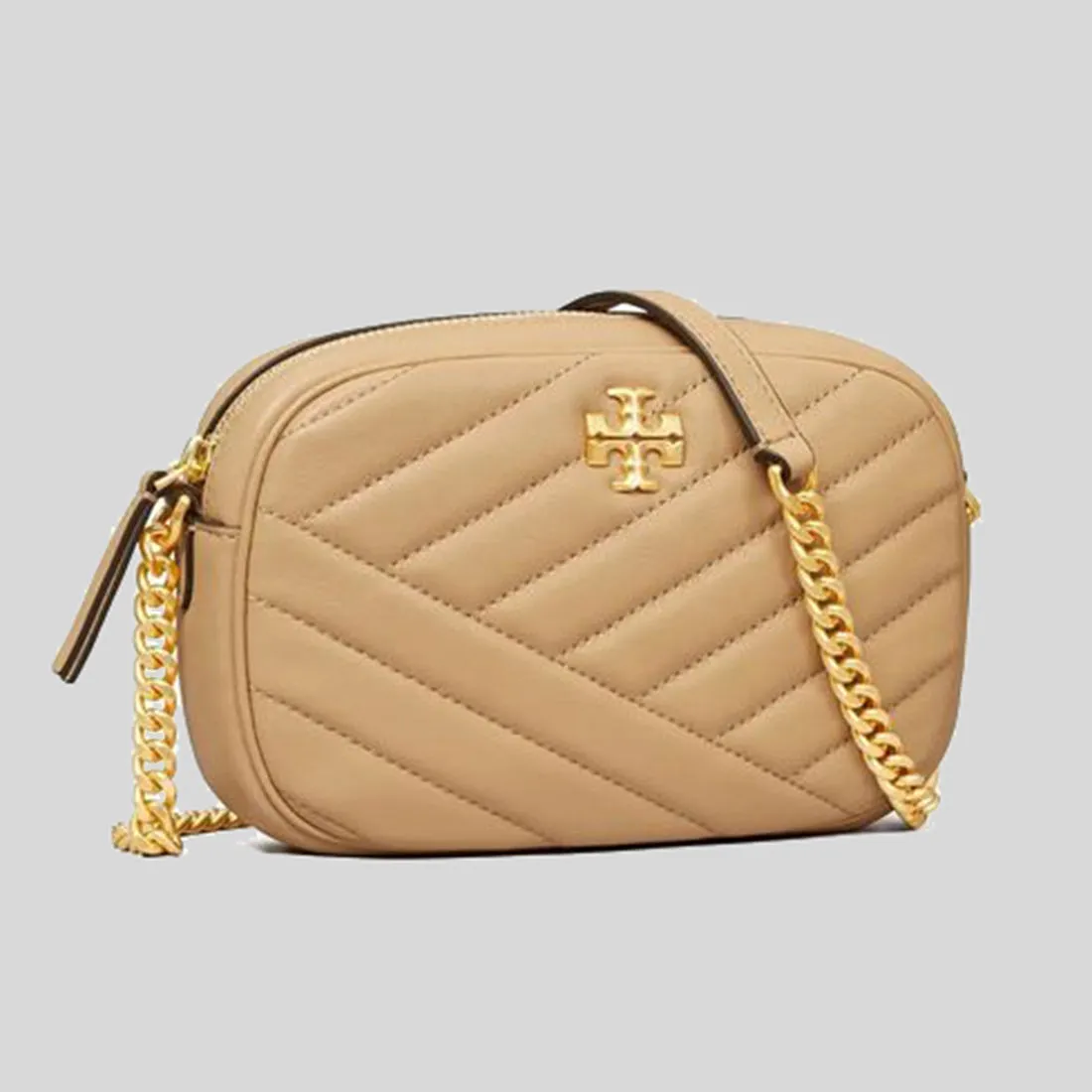 Tory Burch Bags TORY BURCH Kira Chevron Camera Bag Desert Dune 152353