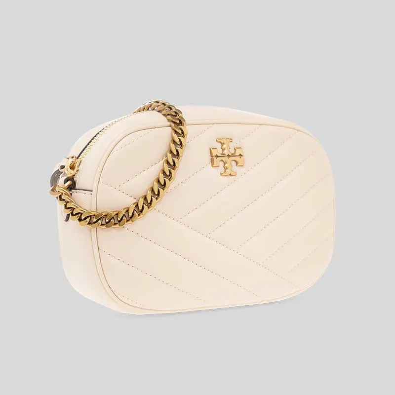 Tory Burch Bags TORY BURCH Kira Chevron Camera Bag New Cream 152353