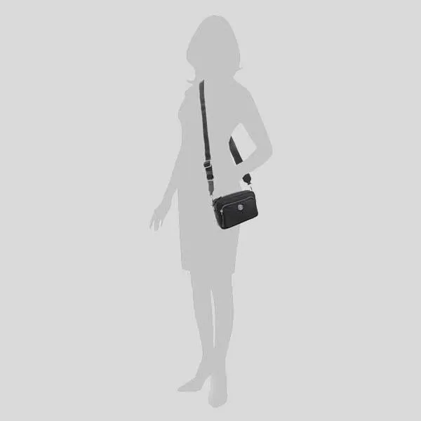 Tory Burch Bags TORY BURCH Nylon Mini Crossbody/Sling Bag Black 84996