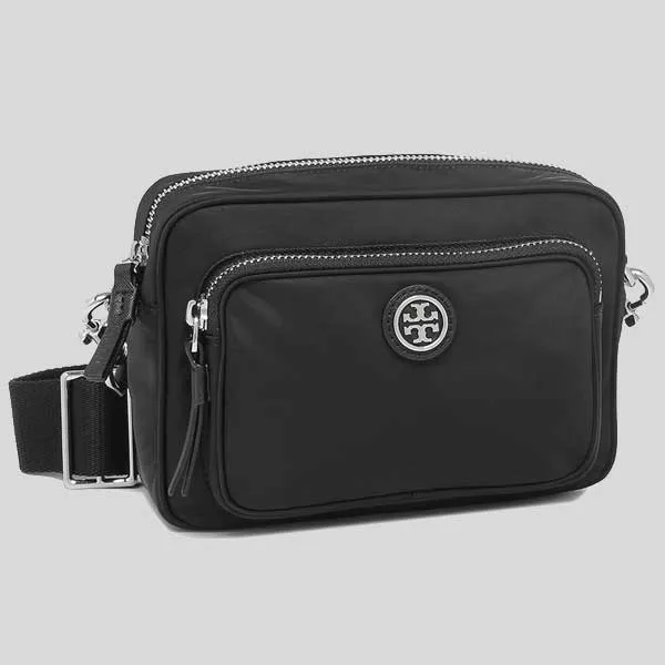 Tory Burch Bags TORY BURCH Nylon Mini Crossbody/Sling Bag Black 84996