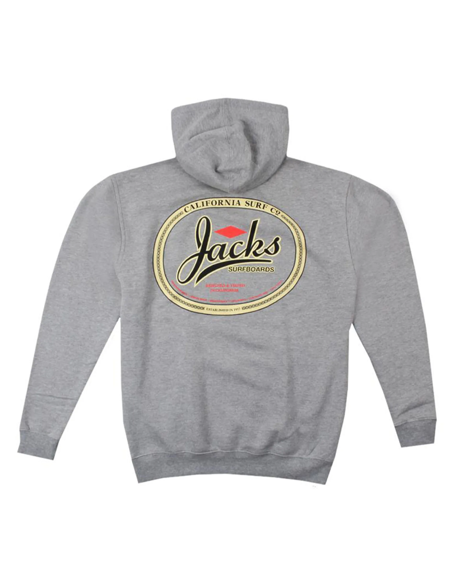 Trenton Classic Pullover Hoodie - Heather Grey