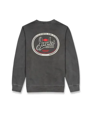 Trenton Pigment Crewneck Sweatshirt - Pigment Black