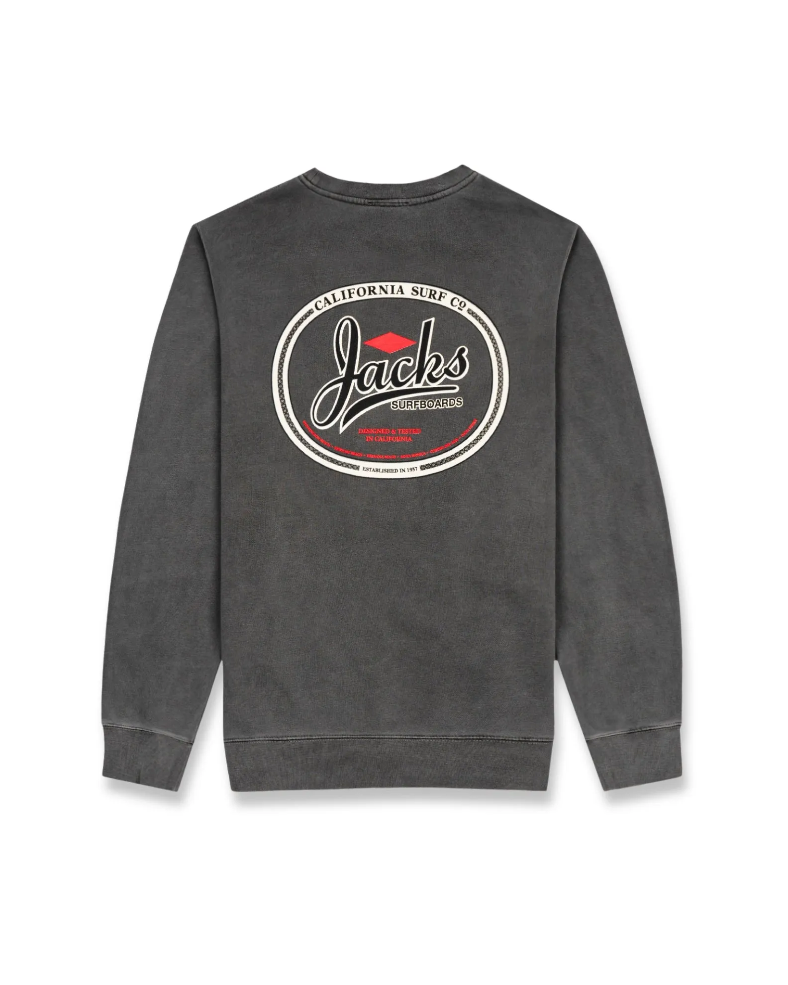 Trenton Pigment Crewneck Sweatshirt - Pigment Black