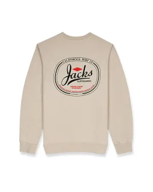 Trenton Pigment Crewneck Sweatshirt - Pigment Sandstone