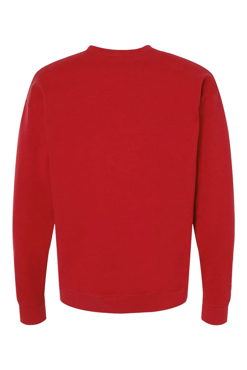 Tultex Mens Fleece Crewneck Sweatshirt - Red