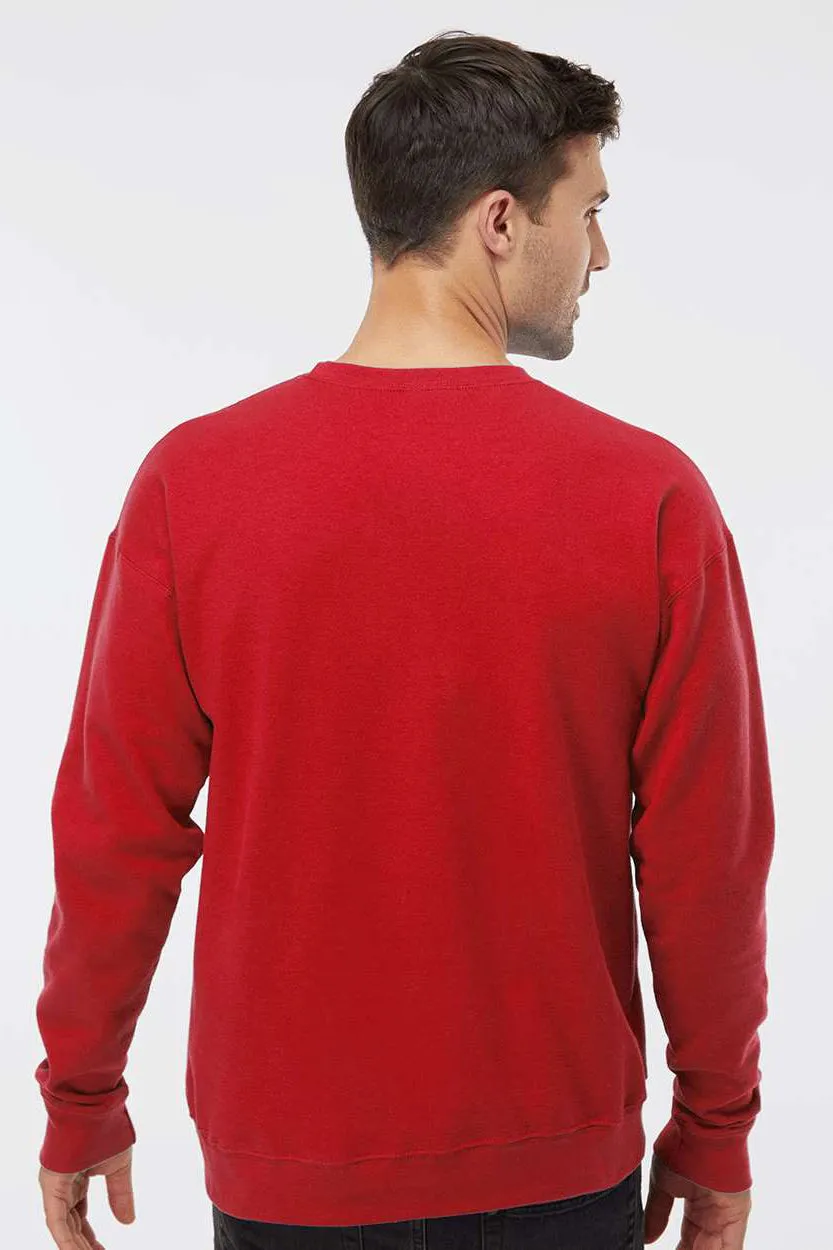 Tultex Mens Fleece Crewneck Sweatshirt - Red