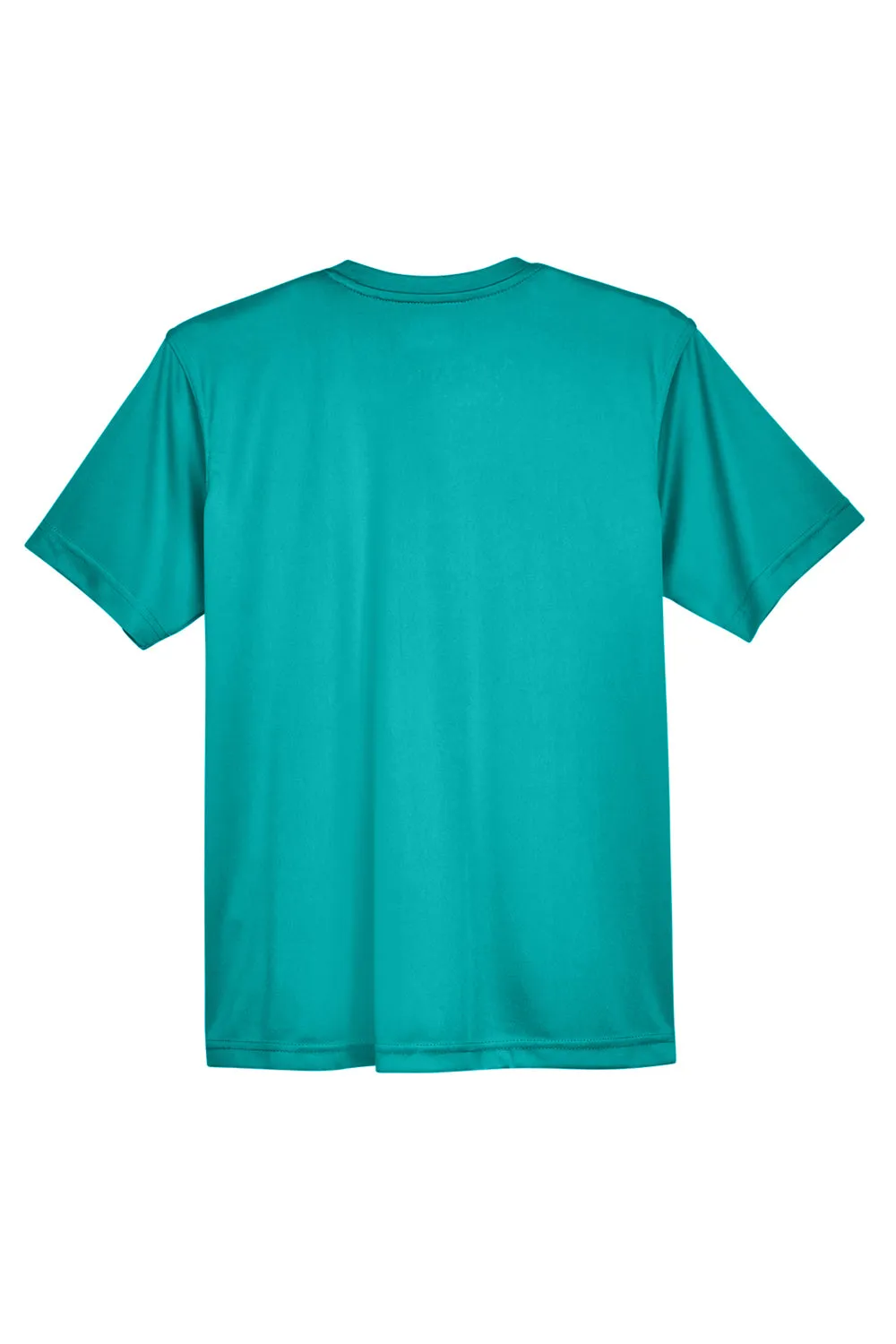 UltraClub Youth Cool & Dry Performance Moisture Wicking Short Sleeve Crewneck T-Shirt - Jade Green