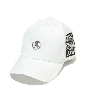 Unisex 6-panel Bb Cap White