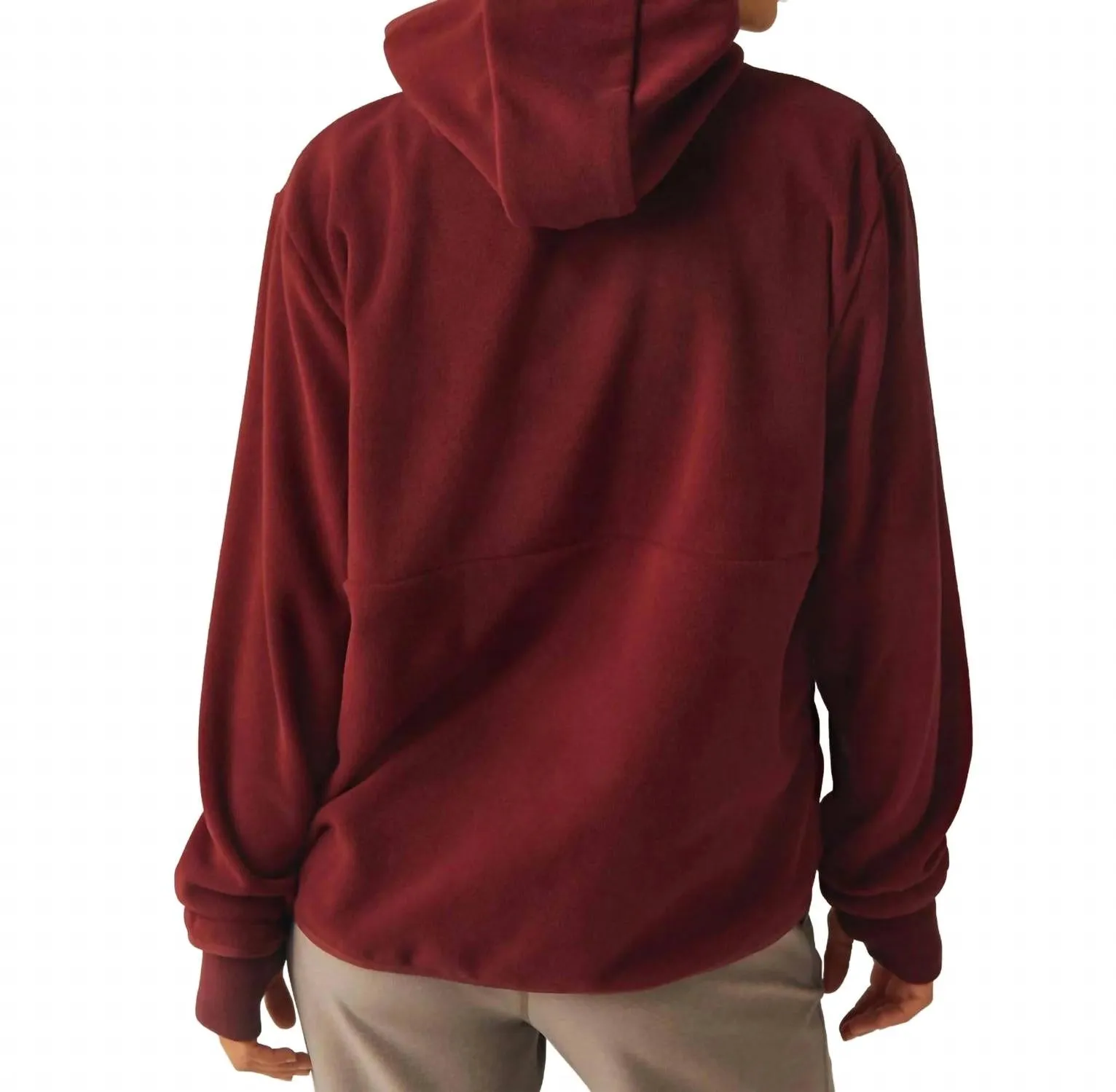 Urban Explorer Half Zip Pullover In California Merlot