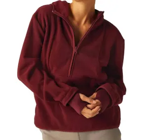 Urban Explorer Half Zip Pullover In California Merlot