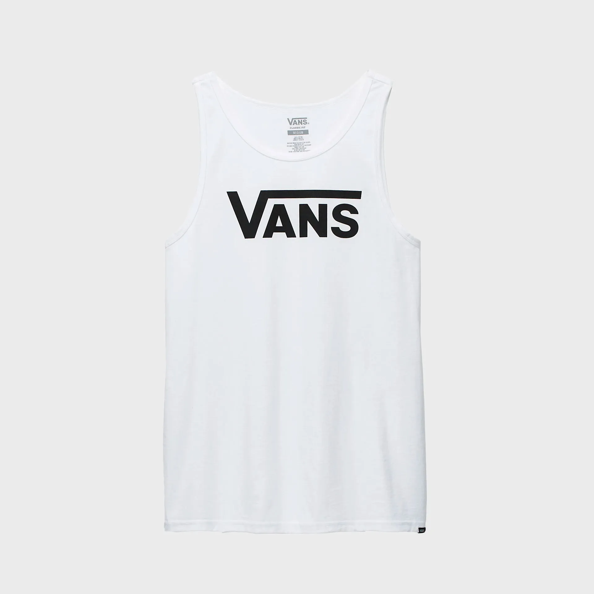 Vans Classic Mens Vest Top - White/Black