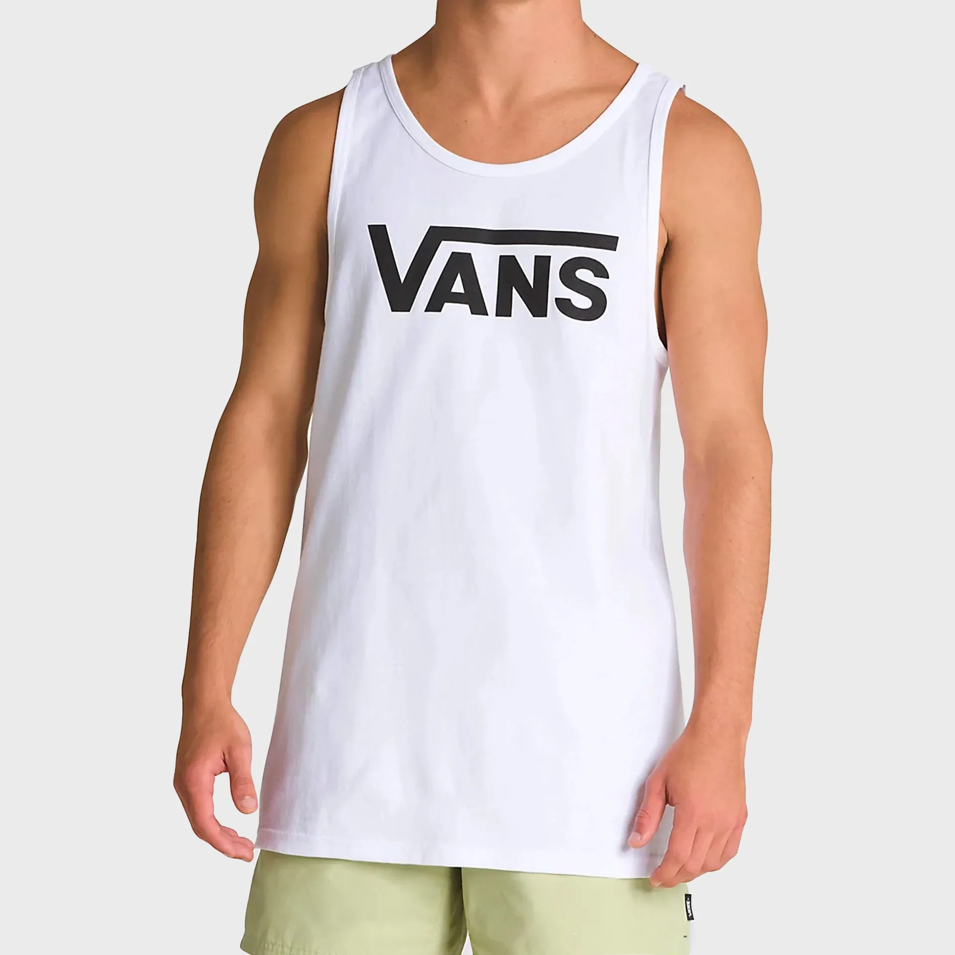 Vans Classic Mens Vest Top - White/Black