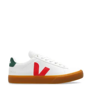 Veja Campo Chromefree Leather Trainer Extra White Pekin Poker
